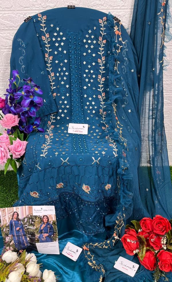 Serene S 50 W To Z Colors Georgette Pakistani Salwar Suits Collection